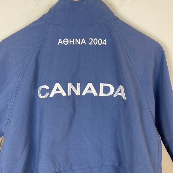 CBC Vintage Athens 2004 Olympics Zip Up Jacket Size Extra Large - Picture 7 of 9
